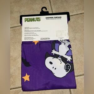 Snoopy Halloween Shower Curtain